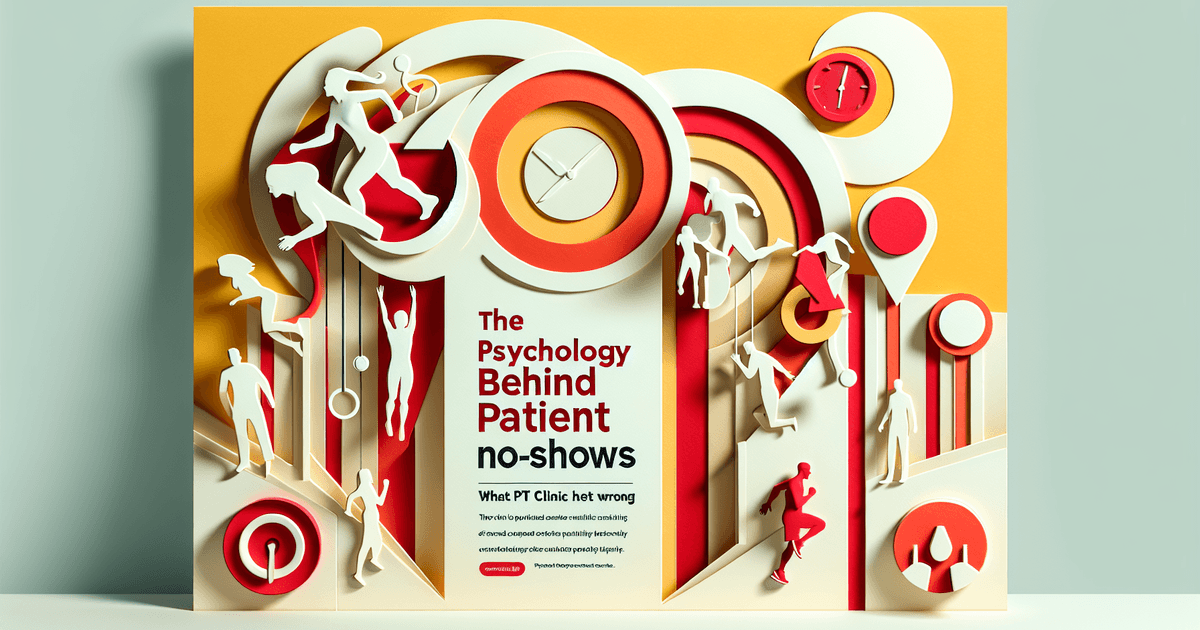 Featured image for article: The Psychology Behind Patient No-Shows: What PT Clinics Get Wrong - PT practice growth and patient retention strategies by Wiebe Consulting
